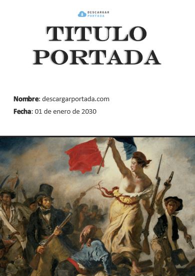 Portada Revolución Francesa - Descargar Portada