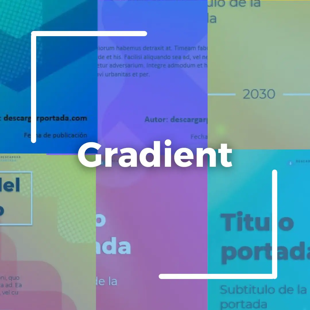 cover pages gradient
